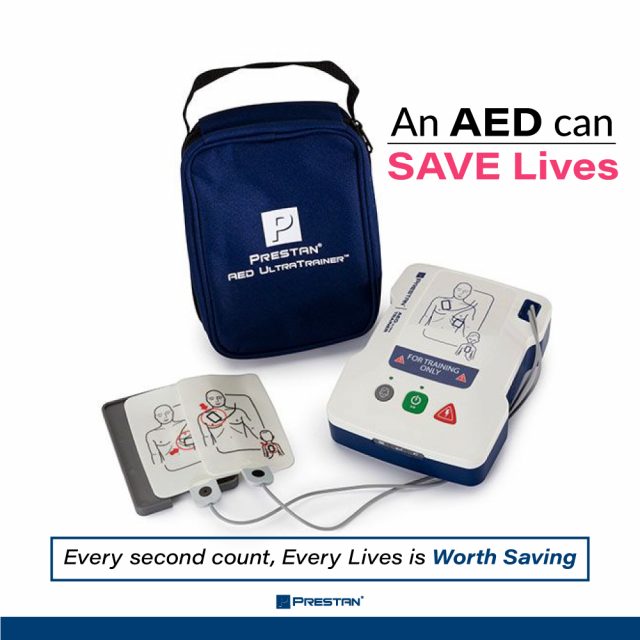 Do you know the difference between CPR and AED? PRESTAN Asia