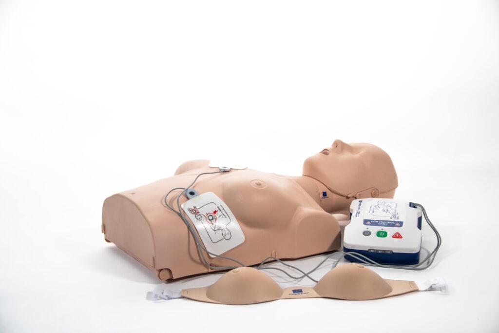 PRESTAN Professional Female manikin with female accessories with AED ultratrainer